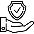 Apple logo silhouette